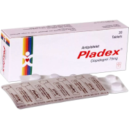 Pladex 75 mg Tablet 10's Strip image
