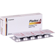 Pladex-A 75 mg Plus 75 mg 10's Strip Tablet image