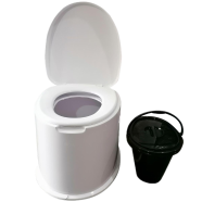 Plastic High Commode With Bucket (RFL) 1 Piece image