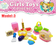 Plastic Kitchen Toy Set Children's Toy Gifts (kitchen_packet_mini_m3) Model-3 - 231343760 icon