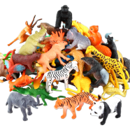Plastic Wild Animal Toy Figure Set 53Pcs icon