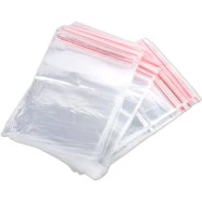 Plastic Zipper Bag 5x4 Inch 100Pcs image