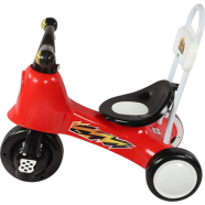Playtime Baby Happy Bike Tri Cycle Red For Music image
