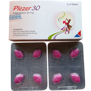 Plezer 30 Mg Tablet 8's Pack image