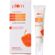 Plum 3 Percent Vitamin C 3 Percent Peptide and 3 Percent Caffeine Eye Cream with Mandarin 15 gm -291712520 image