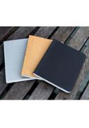 Pocket Series Black Gray Kraft Notebook 3-Pack image