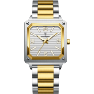 Poedagar 870 Luxury Man Wristwatch Square Quartz Men Watch Waterproof Luminous Stainless Steel Men’s Watches image
