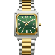 Poedagar 870 Luxury Man Wristwatch Square Quartz Men Watch Waterproof Luminous Stainless Steel Men’s Watches image