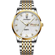 Poedagar Luxurious Stainless Steel Enlightened Mens Sports Quartz Watch image