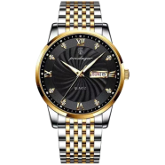Poedagar Luxurious Stainless Steel Enlightened Mens Sports Quartz Watch image