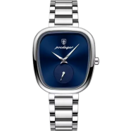 Poedagar New Unique Design Stainless Steel Ladies Watch image