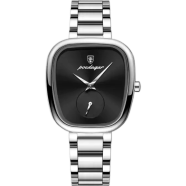 Poedagar New Unique Design Stainless Steel Ladies Watch image