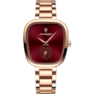 Poedagar New Unique Design Stainless Steel Ladies Watch image
