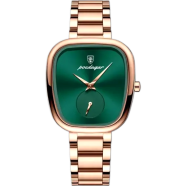 Poedagar New Unique Design Stainless Steel Ladies Watch image