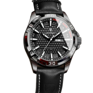 Poedagar n Men’s Luxury Leather Watch Stylish Waterproof and Premium Watch 895 image