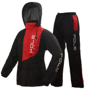 Pole Racing Raincoat Waterproof Rainsuit And Rain-Pants Set Motocross Breathable With Free Storage Bag image