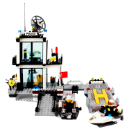 Police Station Constructor Model Kit Blocks For Kids Combined With Pazel Toys In - 536 Pcs (lego_police_6726_536pcs) Multicolor image