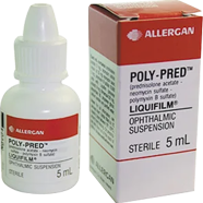 Poly-Pred (5 mg, 3.5 mg, 10000 IU)/ml Ophthalmic Suspension 5 ml Drop image
