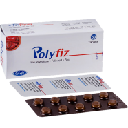 Polyfiz 47 mg Plus 0. 5 - 10's Strip Tablet image