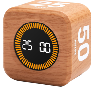 Pomodoro Rotating Timer Wooden image