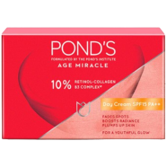 Pond's Age Miracle Day Cream SPF15 PA Plus Plus 35 gm With 10 Percent Retinol Collagen B3 Complex for Youthful Glow Cream image