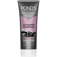 Pond's Bright Miracle Ultimate Detox Activated Charcoal Facial Foam - 90 gm image