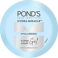 Ponds Super Light Gel Oil Free Moisturiser With Hyaluronic Acid Plus Vitamin E - 50g image