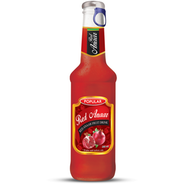 Popular Red Anaar Fruit Drink Glass Bottle 250m image