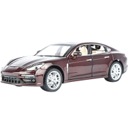 Porsche Panamera Diecast Alloy Car 1:24 Vehicles 6 Open Metal Car Model Car Sound Light Toys For Gift image