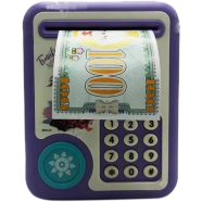 Portable ATM Password Protected Mini Bank Toy For Kids With Light and Music (atm_frozen_5010_pr) image