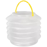 Portable Brush Water Barrel Pot Tub Organizer Watercolor Painting Brushes Wash image