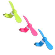 Portable Flexible Removable Mini USB Fan Type C Mobile Phone Cooling Fan image