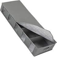 Portable Folding Under Bed Shoes Organizer image