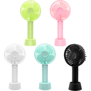 Portable Mini Rechargeable Travel Fan (Any Colour) N10 image