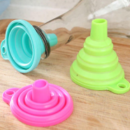 Portable Mini Silicone Collapsible Funnel image