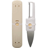 Portable TwoInOne Multifunctional Stainless Steel Fruit Knife And Peeler FDM 690 Two In One image