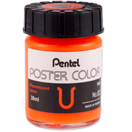 Poster Color 30cc WPU - Fluorescent Red image
