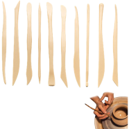 Pottery Tools For Beginners 10 Pcs Pottery And Polymer Tools Clay Sculpting Tools Set Air Dry Clay Tool Set For Pottery Craft image