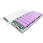 Power Bank Case Cover 8x18650 With Circuit and Display Without Battery image