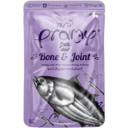 Pramy Cat Pouch Food BONE and JOINT - Tuna Meat Topping Shirasu in Gravy For All Age Cats 70gm | Cat Wet Food image