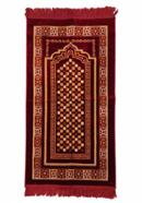 Masjid Comfort Jaynamaz for Prayer - Dark Maroon (Any design) icon