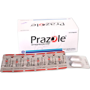 Prazole 20 Mg Capsule 14's Strip image