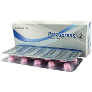 Prazopress 2mg Tablet 10's Strip image