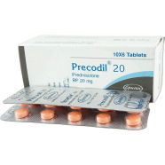 Precodil 20 mg Tablet 10's Strip image