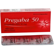 Pregaba 50 mg Capsule 10's Strip image