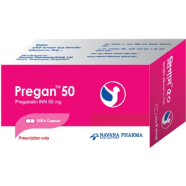 Pregan 50 mg Capsule 10's Strip image