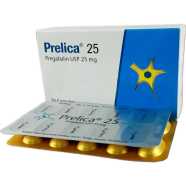 Prelica 25 mg Capsule 10's Strip image