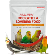 Premium Cockatiel Bird Seed Mix Washed and Clean Half kg image