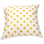 Premium Cotton Cushion Cover Gold Sparkle 14x14 Inch image