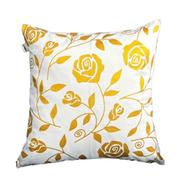 Premium Cotton Cushion Cover Gold Sparkle 22x22 Inch image